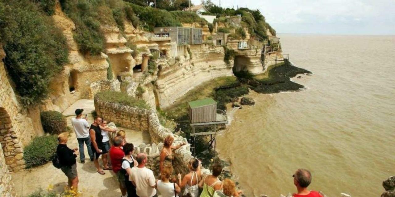 La Palombiere, Plage A 150M Meschers-sur-Gironde Eksteriør billede